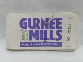 1995 Gurnee Mills Illinois Shopping Mall Coupon Book - £46.43 GBP