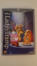 Lady and the Tramp (Blu-ray/DVD, 2012, 2 Disc set, Diamond Edition) w/slipcover - £11.59 GBP