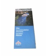 Standard Oil Wisconsin Road Map, Accomodation Directory &amp; Vacation Planner - $150.55 MXN