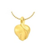 Endless Love Heart 10KT Gold Cremation Jewelry Urn - $589.95