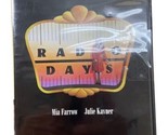 Radio Days, (DVD, 1987) Mia Farrow Julie Kavner Woody Allen Tall Case - £4.50 GBP