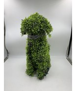 Doodle Dog Boxwood Topiary Shaped Porch Greeter Indoor Outdoor Lights Up... - £58.57 GBP