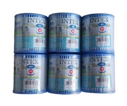 Intex 29007E Type H Filter Cartridge for Swimming Pools New Sealed 6 Pack - £14.93 GBP