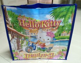 Sanrio Hello Kitty  in Thailand shopping tote bag .. Limited NEW - $9.99