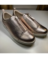 Trotters Anika Womens Pink Metallic Leather COMFORT Lifestyle Sneakers S... - €47,17 EUR