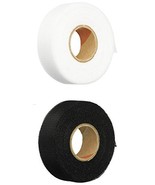 Heat Press Batting 75x10yd Hem Tape.75-Inch/10-Yard, Black and White - £4.74 GBP