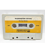 Cassette TAPE ONLY Spoken Arts Cassette Rip Van Winkle Library Young Lis... - $5.60 CAD