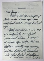 George Hamilton IV (d. 2014) Signed Autographed Vintage Hand-Written Letter - £23.91 GBP