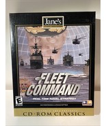 Jane&#39;s Fleet Command (PC, 1999) PC Big box &amp; Inserts Only - $12.22