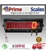 Optima Remote Indicator OP-900-LD Scoreboard Display Scale Display 3&quot; Di... - $813.65 CAD