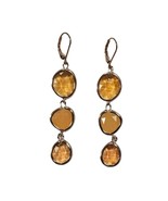 Color: COOL CHAMPAGNE - Serena Ombre Style Gem Drop Earrings - $36.61 CAD