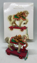 Hallmark Keepsake A Pony for Christmas Series 2009 Linda Sickman Horse Ornament - £7.50 GBP