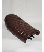 Cafe Racer Seat Flat Saddle Black For Yamaha DT125 XS650 XS850 XJ550 XT5... - $989.18 MXN