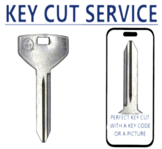 KEY CUT SERVICE + Y157 / CHR-14 / P1794  Chrysler Dodge Jeep JMA Metal K... - $20.99