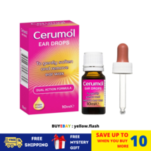 CERUMOL Ear Drops To Loosen, Soften and Remove Ear Wax Earwax 10ml - $21.54