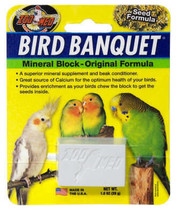 Zoo Med Bird Banquet Mineral Block: Original Seed Formula for Birds - £2.28 GBP+