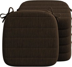 Codi Chair Cushions For Dining Chairs Set Of 6, Kitchen And Indoor Room,... - $90.99