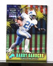 Barry Sanders 1999 Pacific Franchise Glory Crown Royale #7 - £19.40 GBP