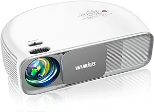 Wifi Projector Support 5.0 Bluetooth Transmitter, Mini Projector 1080P A... - £188.22 GBP