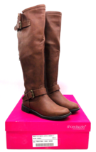 ShoeDazzle  Letoya Tall Knee High Riding Boots- Cognac, US 6M - £31.57 GBP