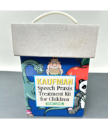 100% COMPLETE! Kaufman Speech Praxis Treatment Kit For Children Basic Le... - $3,547.91 MXN
