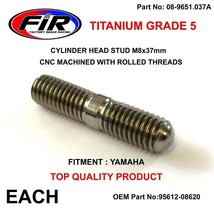 TITANIUM CYLINDER HEAD STUD MOUNT BOLT M8x37mm YAMAHA WRF250 06-11 WRF 250 - $11.26