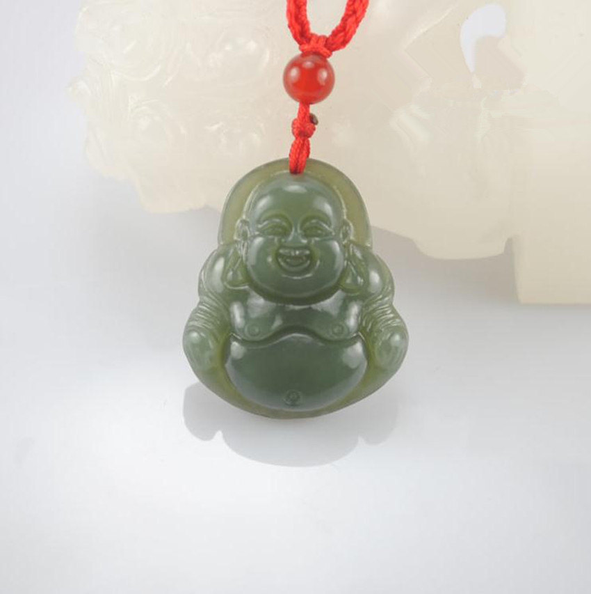 FREE SHIPPING Natural Pea green  jade Happy /  happiness /  Compassion b... - $9.99