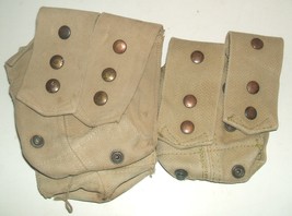 IDF Israeli Defense Forces khaki cotton grenade pouch missing bent loop 60s-70s - £15.72 GBP