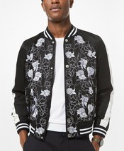Michael Kors Men&#39;s Floral Embroidered Bomber Jacket, Size S, MSRP $698 - £254.10 GBP
