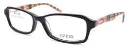 GUESS GU2458 BLK Women&#39;s Eyeglasses Frames 54-15-135 Black - £33.17 GBP