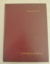 2000 El Rodeo USC Hard Cover Yearbook Vintage - £47.33 GBP