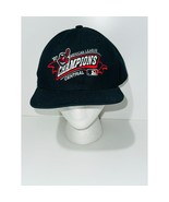 Vintage 1997 New Era American League Champions Central Men&#39;s Black SnapB... - £21.09 GBP