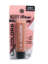 L.A. Colors-C68847 Pinky Swear Nude Glow Lipstick-Rich Creamy Color:0.12... - $12.75