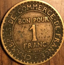 1921 France 1 Franc Coin - £1.32 GBP