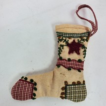 Vintage 2001 HC Boyds Collection Christmas Stocking Ornament 6 Inch Long - $13.10