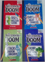 The Notebook of Doom  Books 1-4 Balloon Goons, Night Crawlers, Shadow Smashers - £12.14 GBP