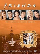 Friends The Complete Fourth Season Boxed Set of 4 DVDs NEW Sealed - £11.13 GBP
