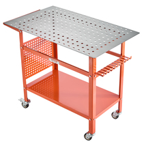 VEVOR Welding Table, 40" x 24" Welding Workbench Table with 800LBS Stati... - $135.99