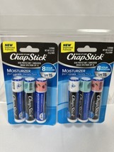 (2) Chapstick 2in1 Moisturizer Variety 3pk SPF15 Black Cherry Mint Original 12ct - £4.22 GBP