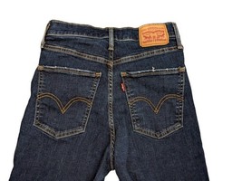 Women&#39;s Levi&#39;s Mile High Super Skinny Jeans SZ 28 Dark Wash EXCELLENT CO... - $29.21
