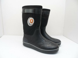 Northside Men&#39;s 10&quot; Pull On Waterproof Rain Winter Boot Black Size 6M - £36.37 GBP