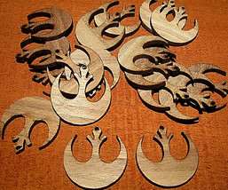 18 Kiln Dried Sanded Walnut Rebel Earring / Wood / Tag Blanks - $12.82
