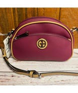 Giani Bernini Saffiano Leather Small Dome Crossbody - Wine - €30,15 EUR