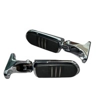 Genuine 88-22 Harley Streamliner Touring Passenger Foot Pegs &amp; Mounts Chrome - £65.57 GBP