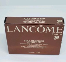 Lancome Paris Star Bronzer Natural Glow in 03 Metalique Long Lasting Powder image 3