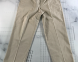 L.L. Bean Pants Mens 35x29 Light Beige Pockets Straight Leg Cotton Natur... - $29.69