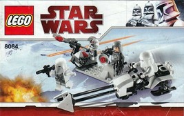 Instruction Book Only For LEGO STAR WARS 8084 Snowtrooper Battle Pack - £5.09 GBP