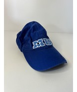 Monsters University MU Disney Parks Monster Inc Distressed Strapback Hat... - £17.10 GBP