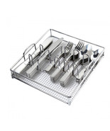 Gibson Home Abbeville 61 Piece Stainless Steel Flatware Set with Wire Caddy - $90.52