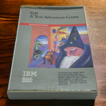 1984 Zyll IBM A Text Adventure Game Complete w/Case Manual Floppy - £58.97 GBP